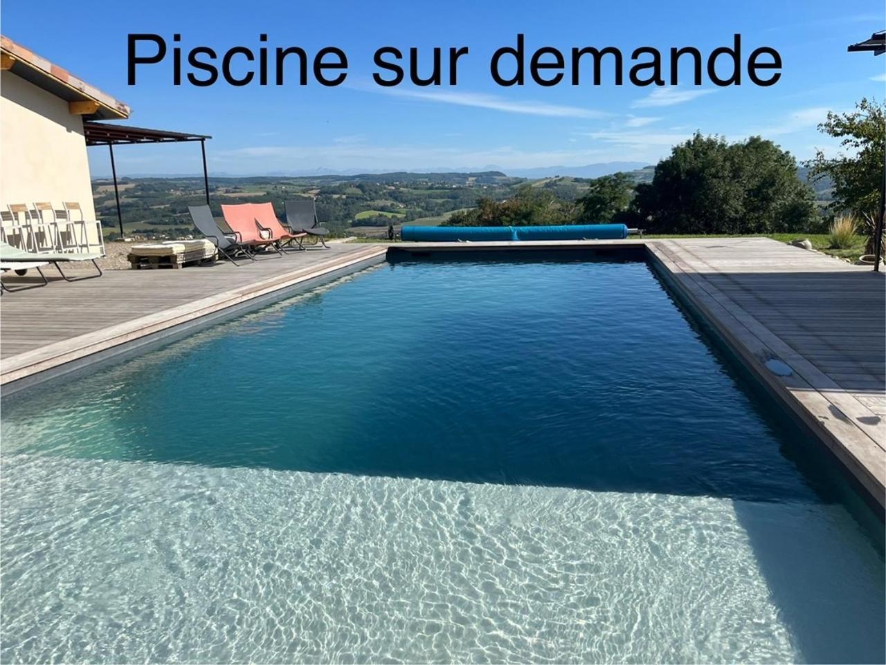 הוילה Chateauneuf-de-Galaure Gite Chez Polo מראה חיצוני תמונה